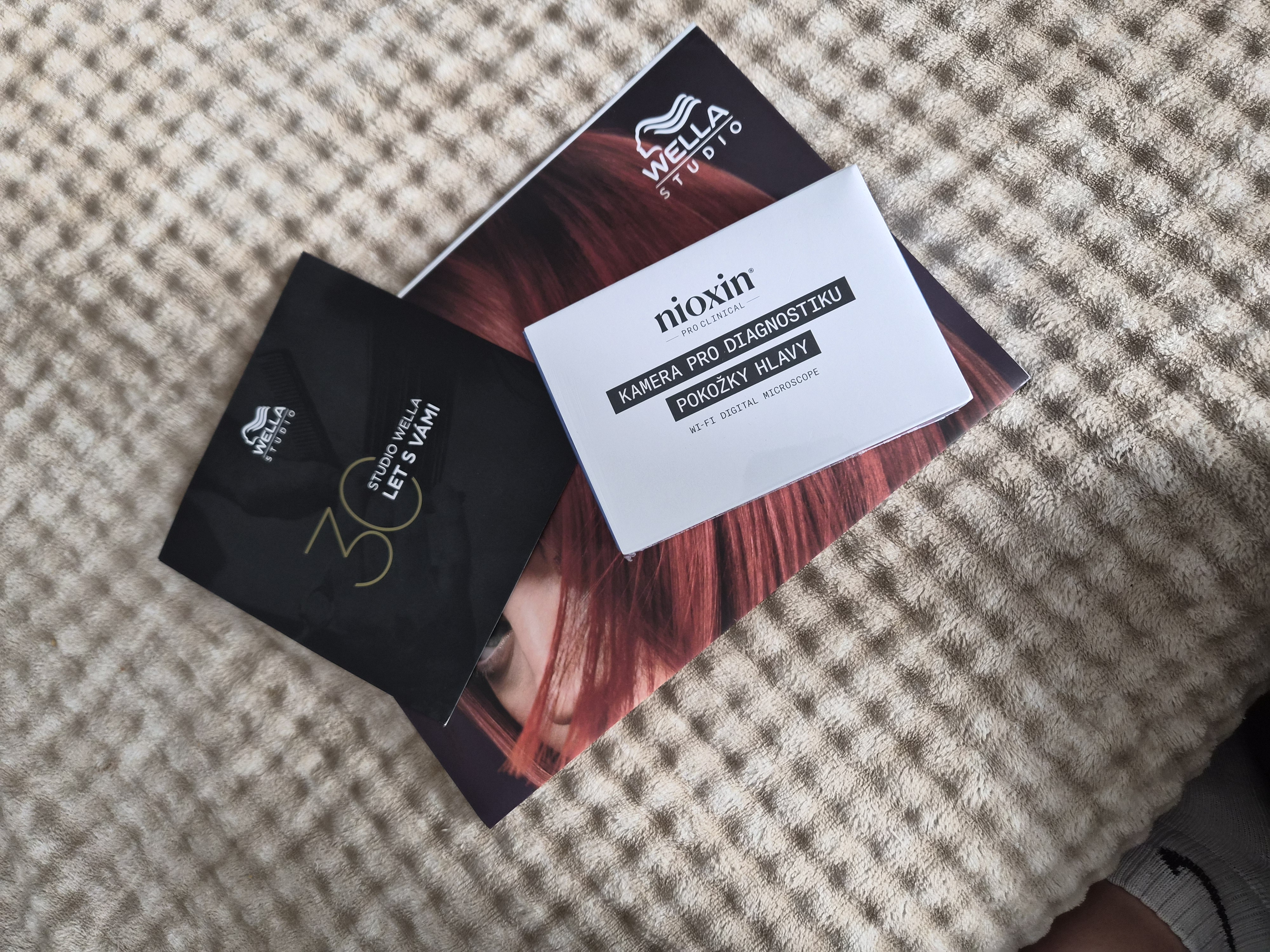 Certifikace Wella Studio a Nioxin diagnostika