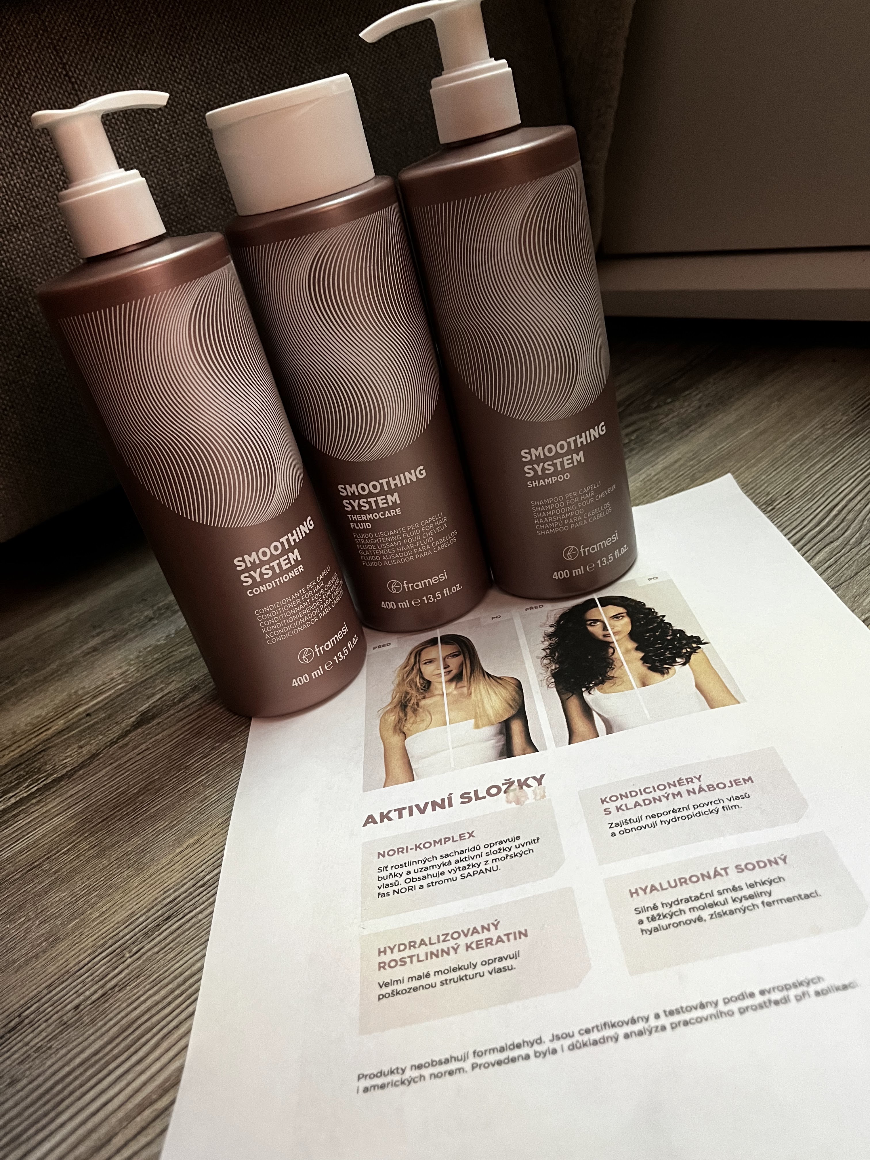 Značková vlasová péče Framesi